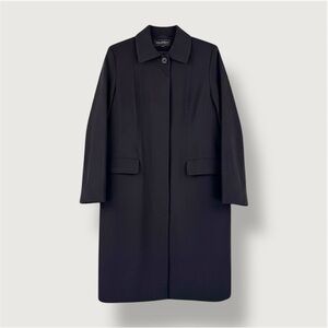 Vintage | Fen-Nelli | 6 | Black Dress Coat | Minimalist | Classic | 90s | Y2K